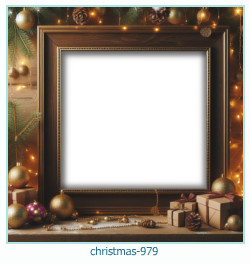 Christmas photo frame 979