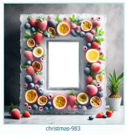 Christmas photo frame 983