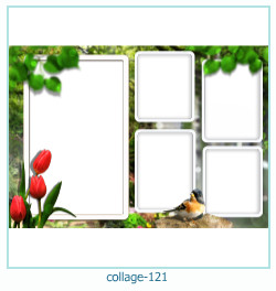 Collage picture frame 121