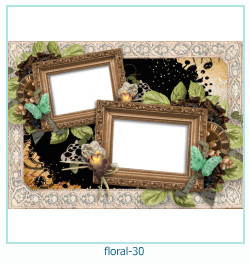 Floral Collages Frames 30