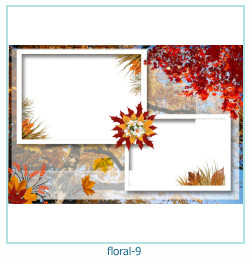 Floral Collages Frames 9