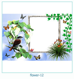 flower year year Photo frame 12