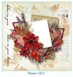 flower Photo frame 1671