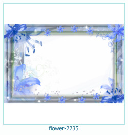 flower photo frame 2235