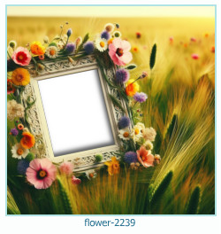 flower photo frame 2239