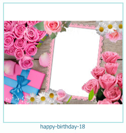 happy birthday frames 18