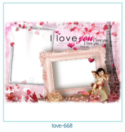 love Photo frame 668