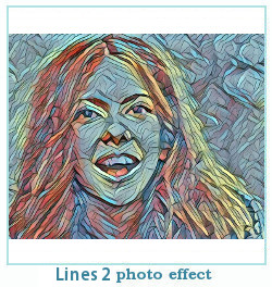 lines dreamscope photo effect